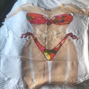 Fun swimsuit coverup